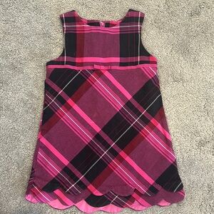 Lilly Pulitzer girls white label plaid dress